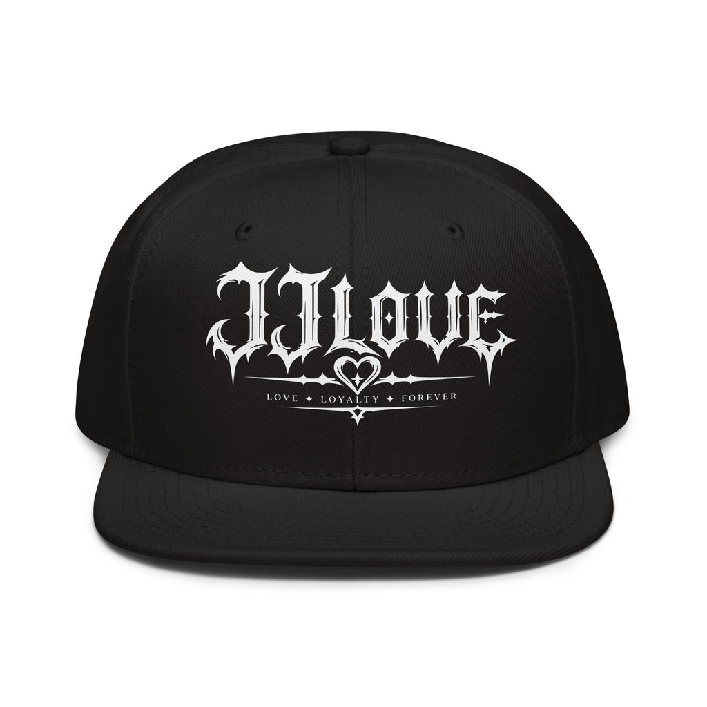 Cappellino snapback JJLove nero con logo