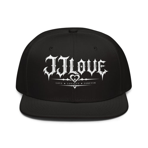 Cappellino snapback JJLove nero con logo