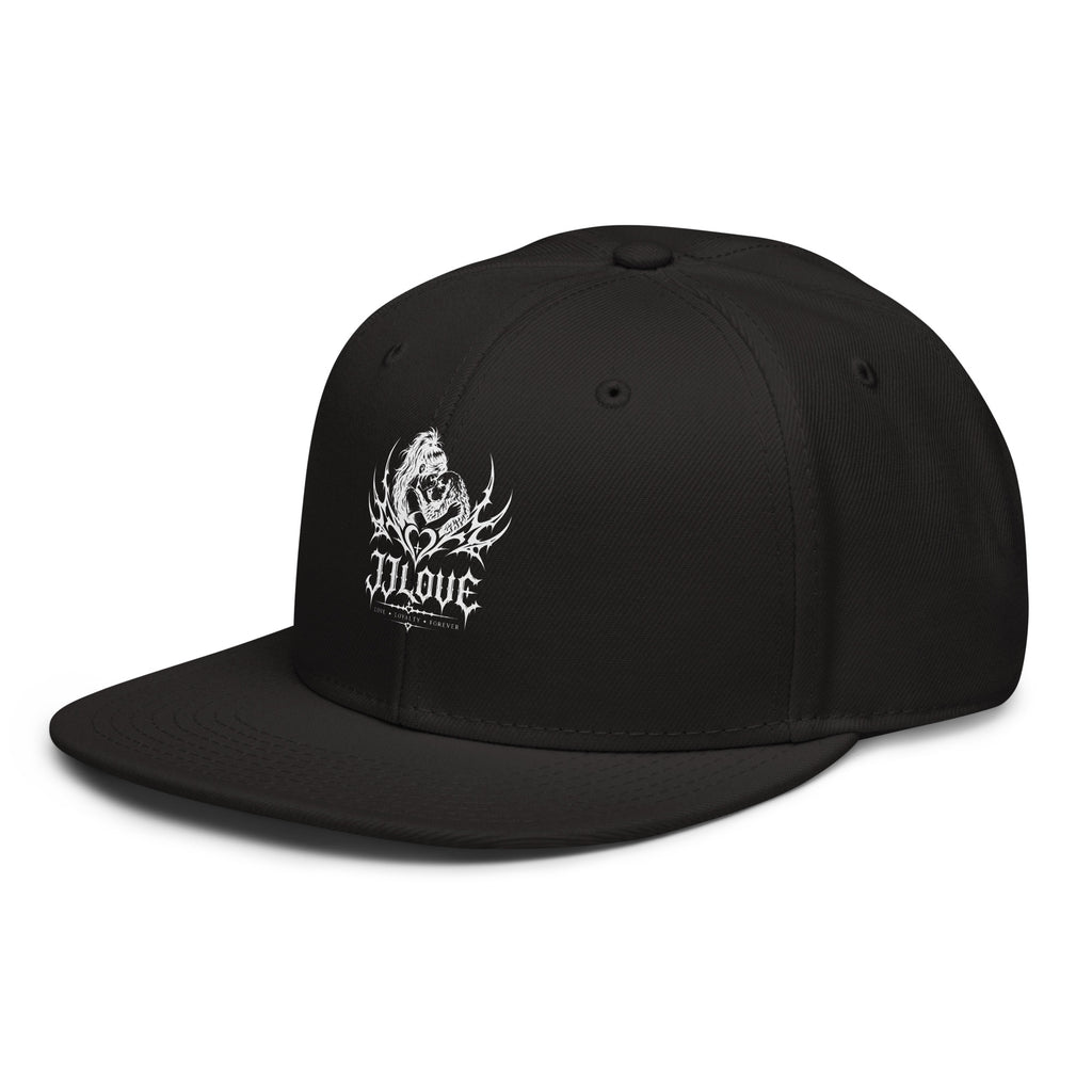 Cappellino snapback JJLove nero stemma gotico