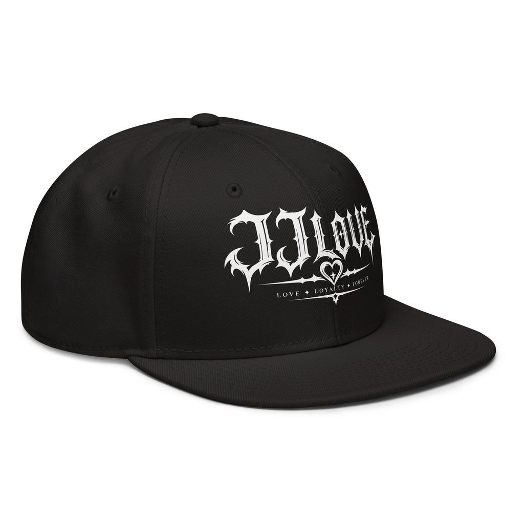Cappellino snapback JJLove nero con logo