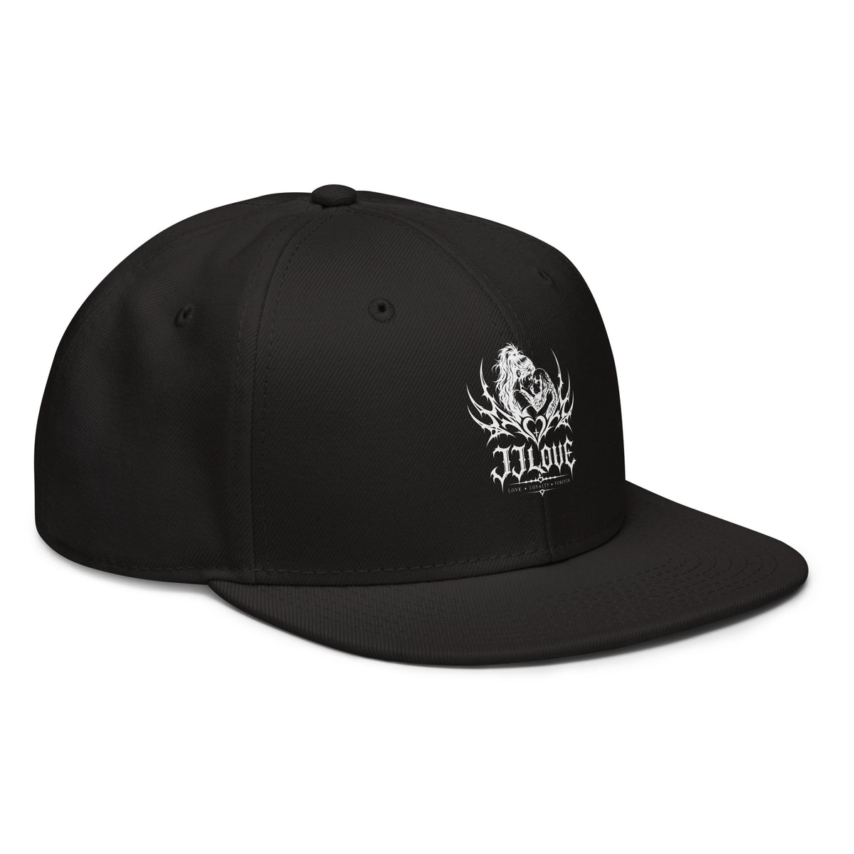 Cappellino snapback JJLove nero stemma gotico