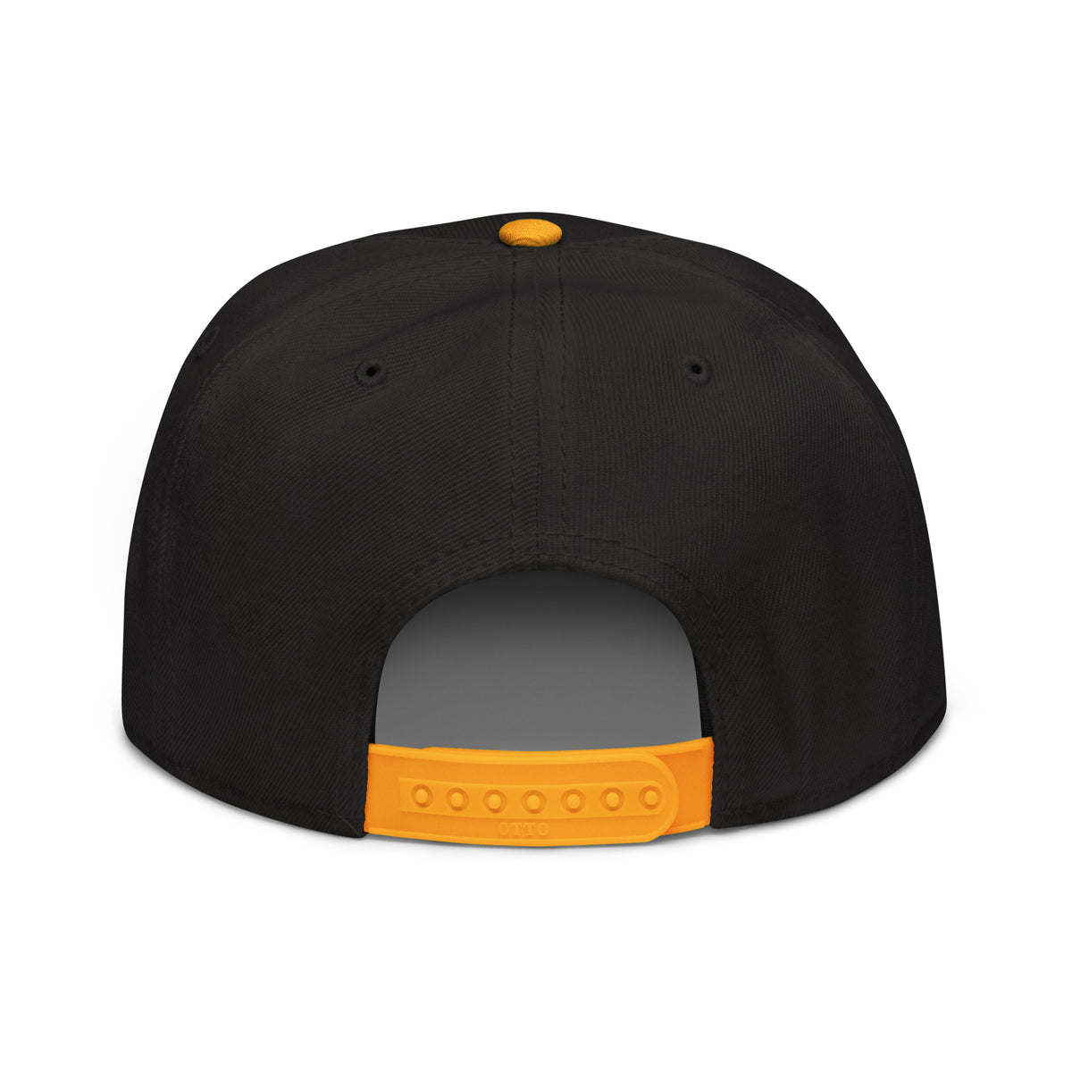 Cappellino snapback JJLove nero e arancione stemma gotico