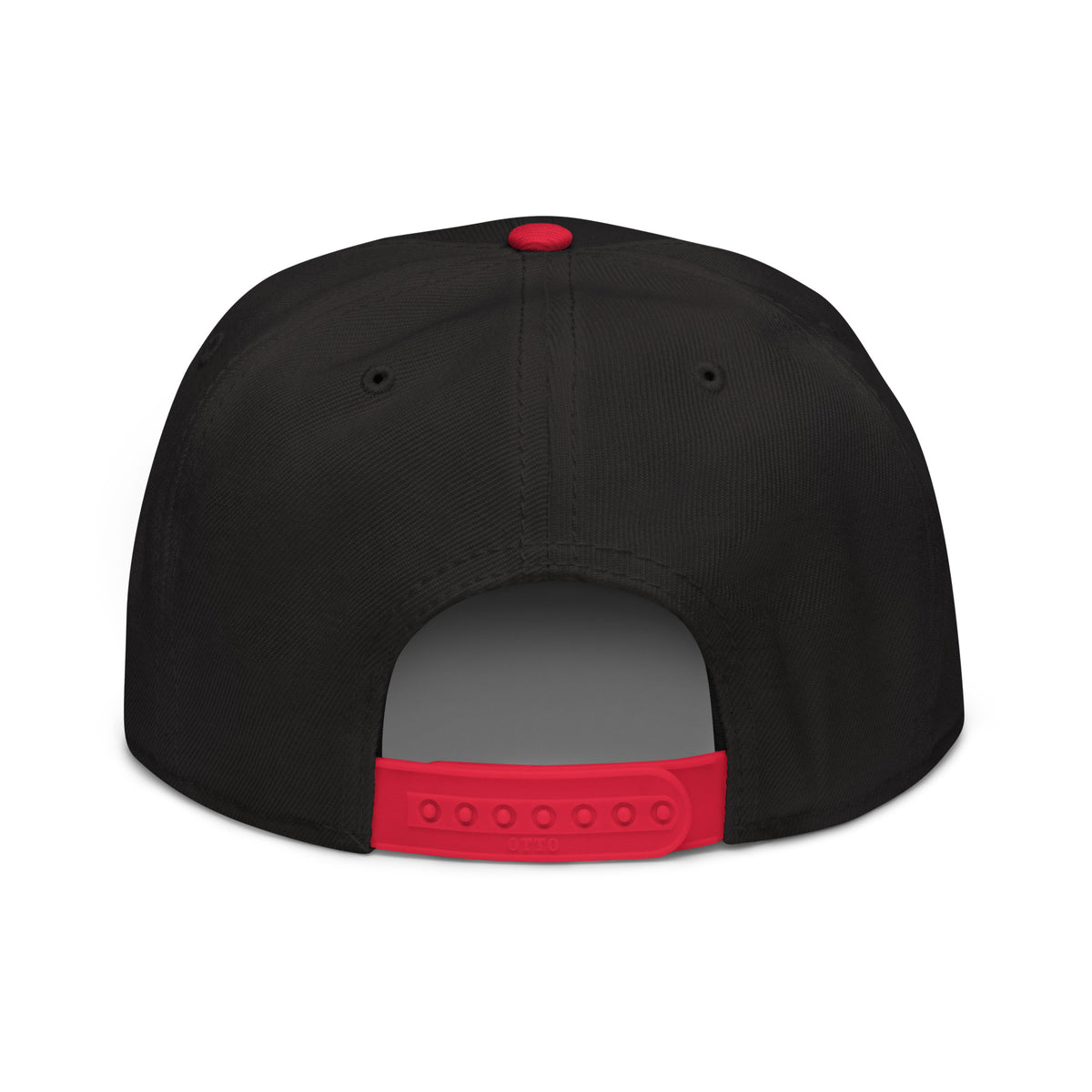 Cappellino snapback JJLove rosso e nero stemma gotico