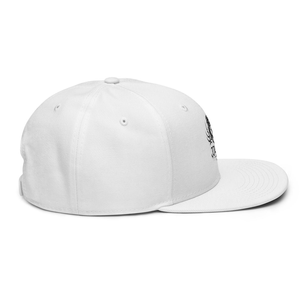 Cappellino snapback JJLove bianco stemma gotico